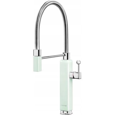 SMEG Bateria Mdf50pg Chrom/pastelowa Zieleń SMEG Bateria Mdf50pg Chrom/pastelowa Zieleń