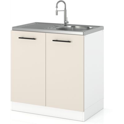 Concordia Szafka Kuchenna Dolna Pod Zlew Zlewozmywak Kaszmir 80cm Stojąca Meble Concordia Szafka Kuchenna Dolna Pod Zlew Zlewozmywak Kaszmir 80cm Stojąca Meble