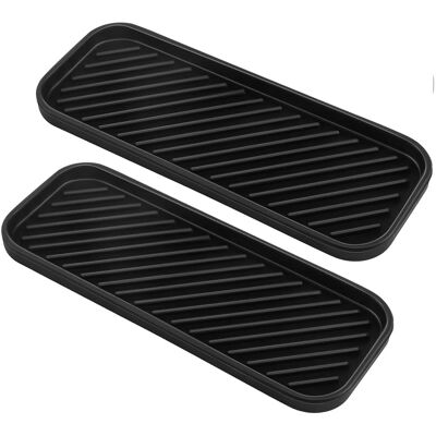 Inny producent Zestaw 2 Silikonowych Organizerów Do Zlewu, Uchwyt Na Gąbkę I Mydło, 23 Cm Inny producent Zestaw 2 Silikonowych Organizerów Do Zlewu, Uchwyt Na Gąbkę I Mydło, 23 Cm