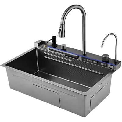 Hydrosan Zlewozmywak Jenokomorowy Wielofunkcyjny Argos 68x46 Czarny Zlew Kuchenny Stalowy Hydrosan Zlewozmywak Jenokomorowy Wielofunkcyjny Argos 68x46 Czarny Zlew Kuchenny Stalowy