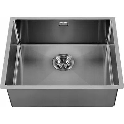Zlewozmywak Kernau Kss U 61.1 1b Ss Gun Metal Stal Zlewozmywak Kernau Kss U 61.1 1b Ss Gun Metal Stal