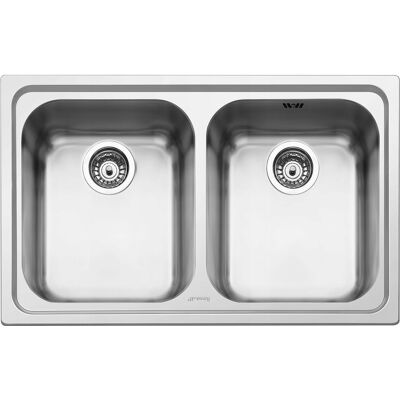 Zlewozmywak Smeg Stal nierdzewna OMNI Zlewozmywak Smeg Stal nierdzewna OMNI