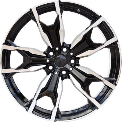 PDW 4 Felgi Aluminiowe 0204 20x8 5x112 ET27 MB - polerowane + czarny PDW 4 Felgi Aluminiowe 0204 20x8 5x112 ET27 MB - polerowane + czarny