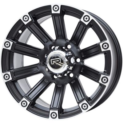 PDW 4 Felgi Aluminiowe 0210 17x8.5 6x139.7 ET0 BL - czarne PDW 4 Felgi Aluminiowe 0210 17x8.5 6x139.7 ET0 BL - czarne
