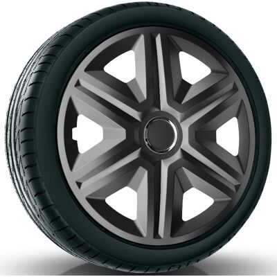 NRM Kołpaki samochodowe FAST GRAPHITE lakierowane 14'' NRM Kołpaki samochodowe FAST GRAPHITE lakierowane 14''