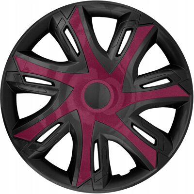 NRM Kołpaki samochodowe N-POWER BICOLOR claret/black 16'' NRM Kołpaki samochodowe N-POWER BICOLOR claret/black 16''
