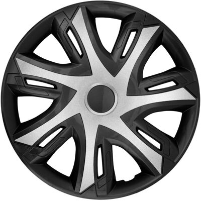 NRM Kołpaki samochodowe N-POWER BICOLOR silver/black 16'' NRM Kołpaki samochodowe N-POWER BICOLOR silver/black 16''