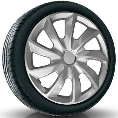 NRM Kołpaki samochodowe STIG SILVER lakierowane 17'' NRM Kołpaki samochodowe STIG SILVER lakierowane 17''