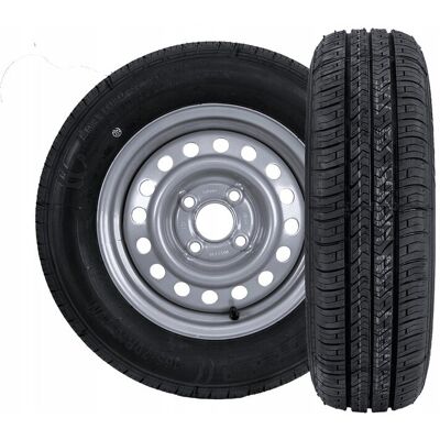 Inny producent Komplet dwóch kół do przyczepki KENDA 165/70 R13 79N 4Jx13'H2 4x100 ET:30 Inny producent Komplet dwóch kół do przyczepki KENDA 165/70 R13 79N 4Jx13'H2 4x100 ET:30