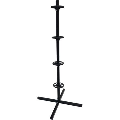 Cartrend Stojak Na Opony Xl 120 Kg Czarny Na 4 Opony Do 285 Mm Cartrend Stojak Na Opony Xl 120 Kg Czarny Na 4 Opony Do 285 Mm