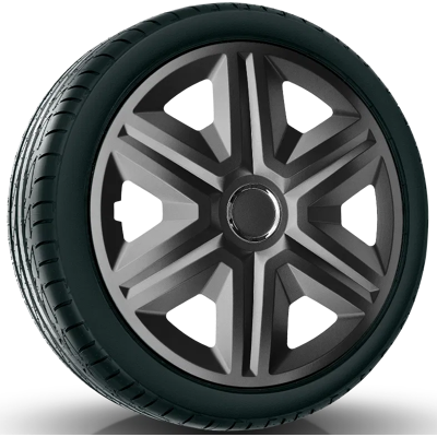 NRM Kołpaki Samochodowe Fast Graphite Lakierowane 14'' NRM Kołpaki Samochodowe Fast Graphite Lakierowane 14''