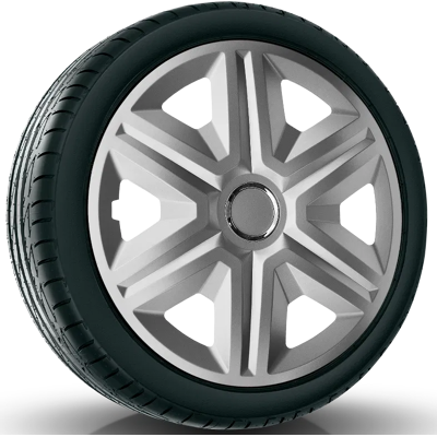 NRM Kołpaki Samochodowe Fast Silver Lakierowane 14'' NRM Kołpaki Samochodowe Fast Silver Lakierowane 14''