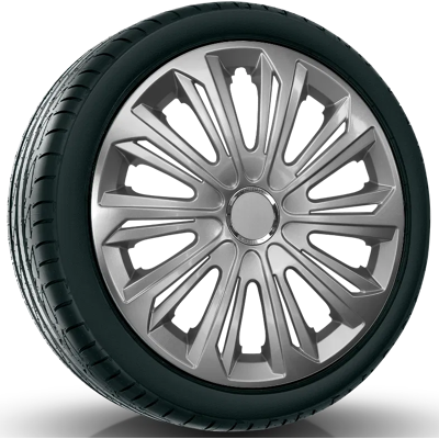 NRM Kołpaki Samochodowe Strong Silver Lakierowane 15'' NRM Kołpaki Samochodowe Strong Silver Lakierowane 15''