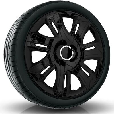 NRM Kołpaki Supernova Black 15'' + Ring NRM Kołpaki Supernova Black 15'' + Ring