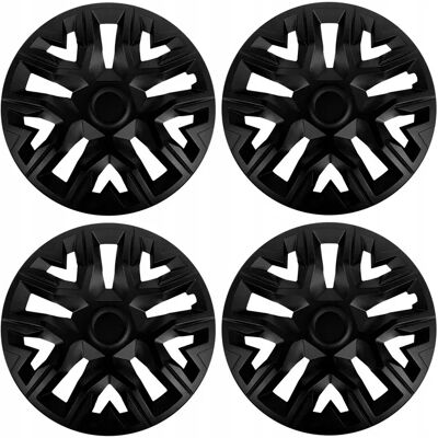 Kołpaki Uniwersalne 14'' Nrm The Best Czarne Matowe 4 Sztuki Kołpaki Uniwersalne 14'' Nrm The Best Czarne Matowe 4 Sztuki
