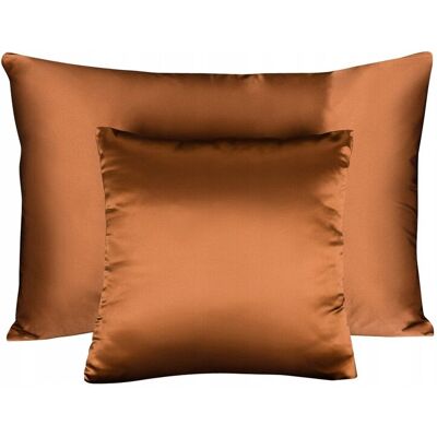 inna (Inny) 100% Jedwabna Poszewka 70x80 na Poduszka/ę Pościel Light Copper Miedziany inna (Inny) 100% Jedwabna Poszewka 70x80 na Poduszka/ę Pościel Light Copper Miedziany