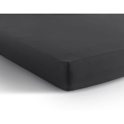 Inny producent 140x200 prześcieradło na gumce Jersey antracyt Inny producent 140x200 prześcieradło na gumce Jersey antracyt