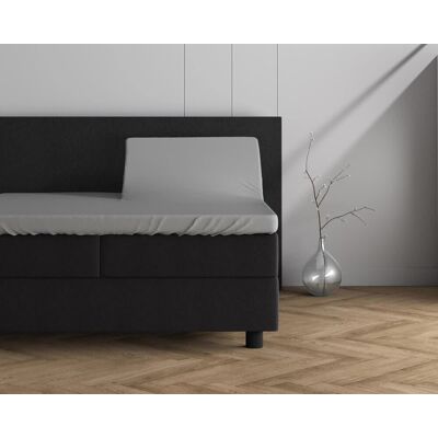 DreamHouse 160x200/220 Jersey 220 gr. prześcieradlo na dzielony materac nawierzchniowy szare DreamHouse 160x200/220 Jersey 220 gr. prześcieradlo na dzielony materac nawierzchniowy szare