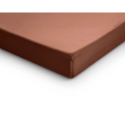 Primaviera Delux 180X220 Luksusowe Prześcieradło Dzielone Z Bawełny Satynowej Na Materac Nawierzchniwy Brąz Primaviera Delux 180X220 Luksusowe Prześcieradło Dzielone Z Bawełny Satynowej Na Materac Nawierzchniwy Brąz