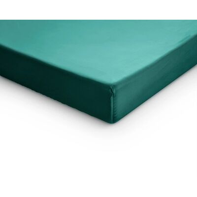 Primaviera Delux 180X220 Luksusowe Prześcieradło Z Bawełny Satynowej Na Materac Nawierzchniowy Ciemna Zieleń Primaviera Delux 180X220 Luksusowe Prześcieradło Z Bawełny Satynowej Na Materac Nawierzchniowy Ciemna Zieleń