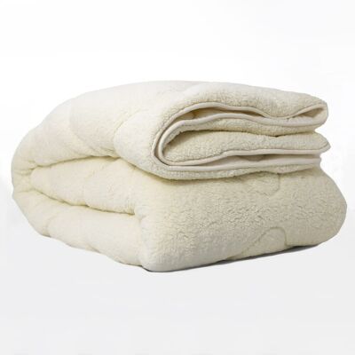 Sleeptime Lazy Teddy Krem - Kołdra - 240x200 cm Sleeptime Lazy Teddy Krem - Kołdra - 240x200 cm
