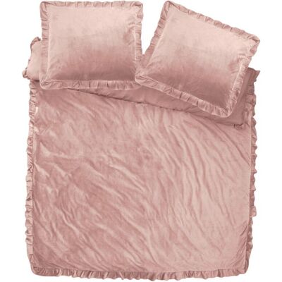 Sleeptime 240x220 Velvet Ruffles Oud Róż Kpl Pościeli Sleeptime 240x220 Velvet Ruffles Oud Róż Kpl Pościeli