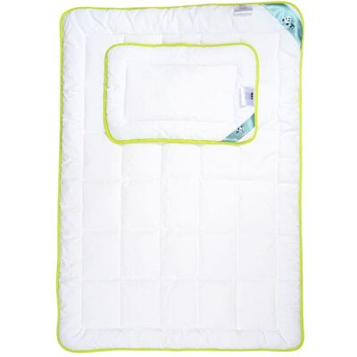 Babies Panda Bamboo AMZ 100x135 + 40x60 Komplet antyalergiczny biały Babies Panda Bamboo AMZ 100x135 + 40x60 Komplet antyalergiczny biały
