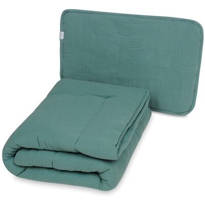 Babymatex, Muślinowy Komplet Kołderka I Poduszka, 135x100+40x60 Babymatex, Muślinowy Komplet Kołderka I Poduszka, 135x100+40x60