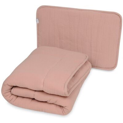 Babymatex, Muślinowy Komplet Kołderka i Poduszka, 135x100+40x60 Babymatex, Muślinowy Komplet Kołderka i Poduszka, 135x100+40x60