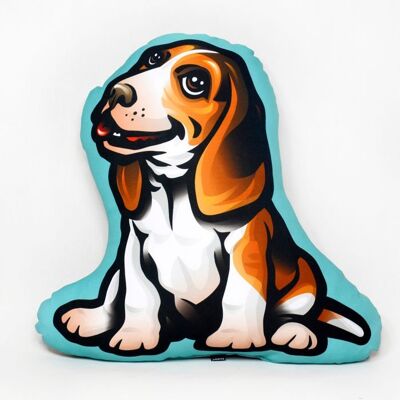 Psiakrew Beagle Poduszka Piesek Przytulanka Maskotka Zabawka Pluszak -Maxi Psiakrew Beagle Poduszka Piesek Przytulanka Maskotka Zabawka Pluszak -Maxi