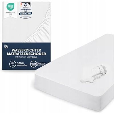 Inny producent BLUMTAL Ochraniacz Na Materac 200x200cm Wodoodporny Certyfikat Oeko-TEX Inny producent BLUMTAL Ochraniacz Na Materac 200x200cm Wodoodporny Certyfikat Oeko-TEX