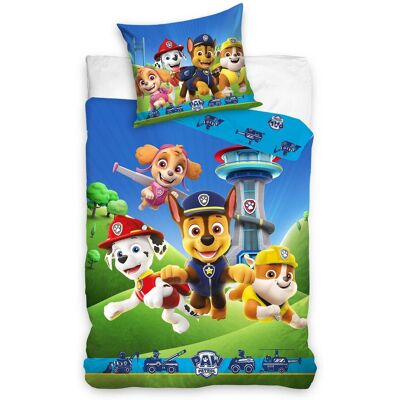 Carbotex, Komplet pościeli bawełnianiej 140X200 + 70X90, Psi Patrol, Paw Patrol Carbotex, Komplet pościeli bawełnianiej 140X200 + 70X90, Psi Patrol, Paw Patrol