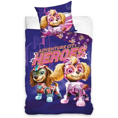 Carbotex, Komplet pościeli bawełnianiej 160X200 + 70X80, Psi Patrol, Paw Patrol Carbotex, Komplet pościeli bawełnianiej 160X200 + 70X80, Psi Patrol, Paw Patrol