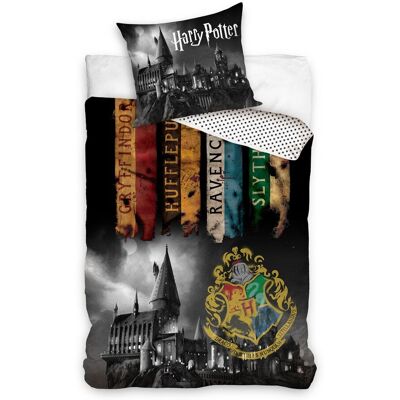 Carbotex, Pościel dziecięca, bawełniana, Harry Potter, 140x200 cm Carbotex, Pościel dziecięca, bawełniana, Harry Potter, 140x200 cm