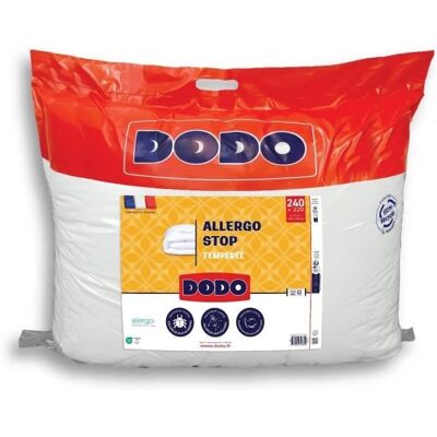 DODO - Poduszka temperowana 300 g/m² - ALLERGO STOP - 220 x 240 cm - Biała DODO - Poduszka temperowana 300 g/m² - ALLERGO STOP - 220 x 240 cm - Biała