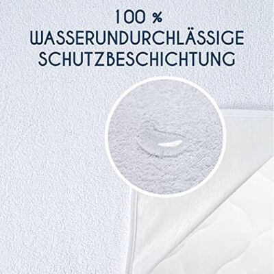 Inny producent DREAMZIE Ochraniacz Na Materac 140x190 cm Wodoodporny Oeko-TEX Oddychający Inny producent DREAMZIE Ochraniacz Na Materac 140x190 cm Wodoodporny Oeko-TEX Oddychający
