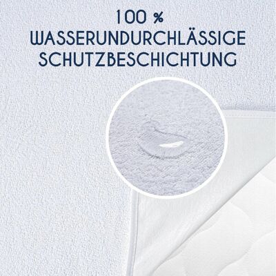 Inny producent DREAMZIE Ochraniacz Na Materac 200x220 cm Wodoodporny Certyfikat Oeko-TEX Inny producent DREAMZIE Ochraniacz Na Materac 200x220 cm Wodoodporny Certyfikat Oeko-TEX