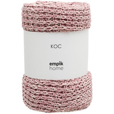 Empik Home, Koc, różowy, 127 x 178 cm Empik Home, Koc, różowy, 127 x 178 cm