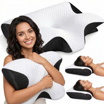 Bezmarkowe ERGONOMICZNA PODUSZKA POD KARK, ORTOPEDYCZNA PODUSZKA, DO SPANIA NA BOKU Bezmarkowe ERGONOMICZNA PODUSZKA POD KARK, ORTOPEDYCZNA PODUSZKA, DO SPANIA NA BOKU
