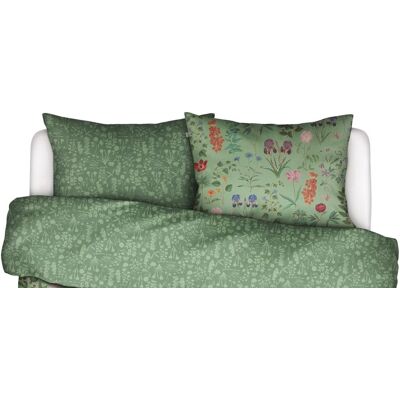 Essenza Komplet 2 Poszewek Na Poduszki Marigold 50x70cm Zielona Essenza Komplet 2 Poszewek Na Poduszki Marigold 50x70cm Zielona