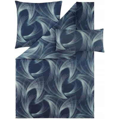 Estella Mako-Satin Lino Navy 7993 155x200 Estella Mako-Satin Lino Navy 7993 155x200