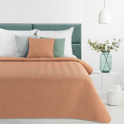 Eurofirany Narzuta Len 3 ceglany 170x210 cm Eurofirany Narzuta Len 3 ceglany 170x210 cm