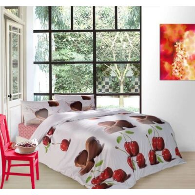 Faro Komplet Pościeli Valentini Limited Chocolate Satyna Bawełna 220x200 Cm 3 Elementowy Faro Komplet Pościeli Valentini Limited Chocolate Satyna Bawełna 220x200 Cm 3 Elementowy