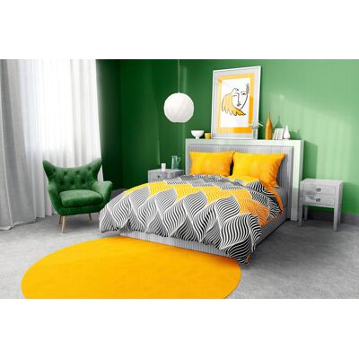 Faro Pościel bawełna 220x200+2x70x80 nowoczesna Elegant 021 Faro Pościel bawełna 220x200+2x70x80 nowoczesna Elegant 021