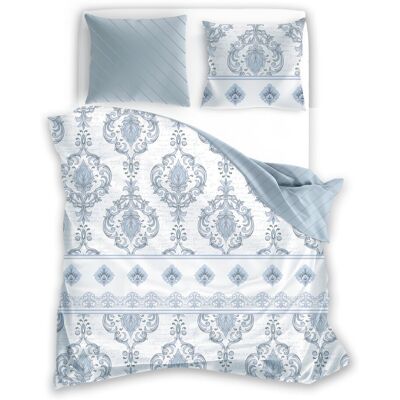 Faro Pościel satyna bawełna 220x200+2x70x80 cm Pure Sateen Royal Blue Faro Pościel satyna bawełna 220x200+2x70x80 cm Pure Sateen Royal Blue