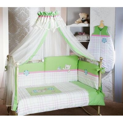 Feretti - zestaw 3 elementy - 100x135 cm - Bella Lime - Zestaw pościeli Feretti - zestaw 3 elementy - 100x135 cm - Bella Lime - Zestaw pościeli