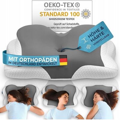 Inny producent Gluckstoff poduszka ortopedyczna 40x60 cm pod szyję ortopedyczna Inny producent Gluckstoff poduszka ortopedyczna 40x60 cm pod szyję ortopedyczna