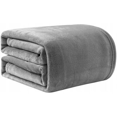 Inny producent Good Nite Puszty Koc Przytulny XL 200 x 150 cm Szary Miękki Poliester Inny producent Good Nite Puszty Koc Przytulny XL 200 x 150 cm Szary Miękki Poliester