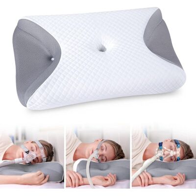 Inny producent Homca Poduszka Cpap Memory Foam Dla Śpiących Na Boku 65X40X11Cm Inny producent Homca Poduszka Cpap Memory Foam Dla Śpiących Na Boku 65X40X11Cm