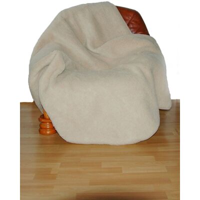 Kampol K Pościelowe wyroby rozgrzewające Koc wełniany 155x200 merynos australijski 600g capucino Kampol K Pościelowe wyroby rozgrzewające Koc wełniany 155x200 merynos australijski 600g capucino